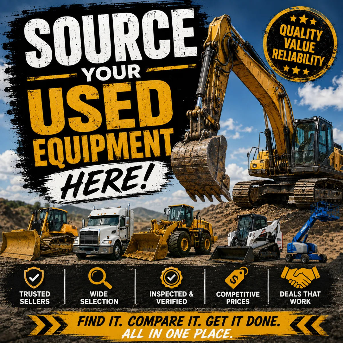 Source your used equipment here